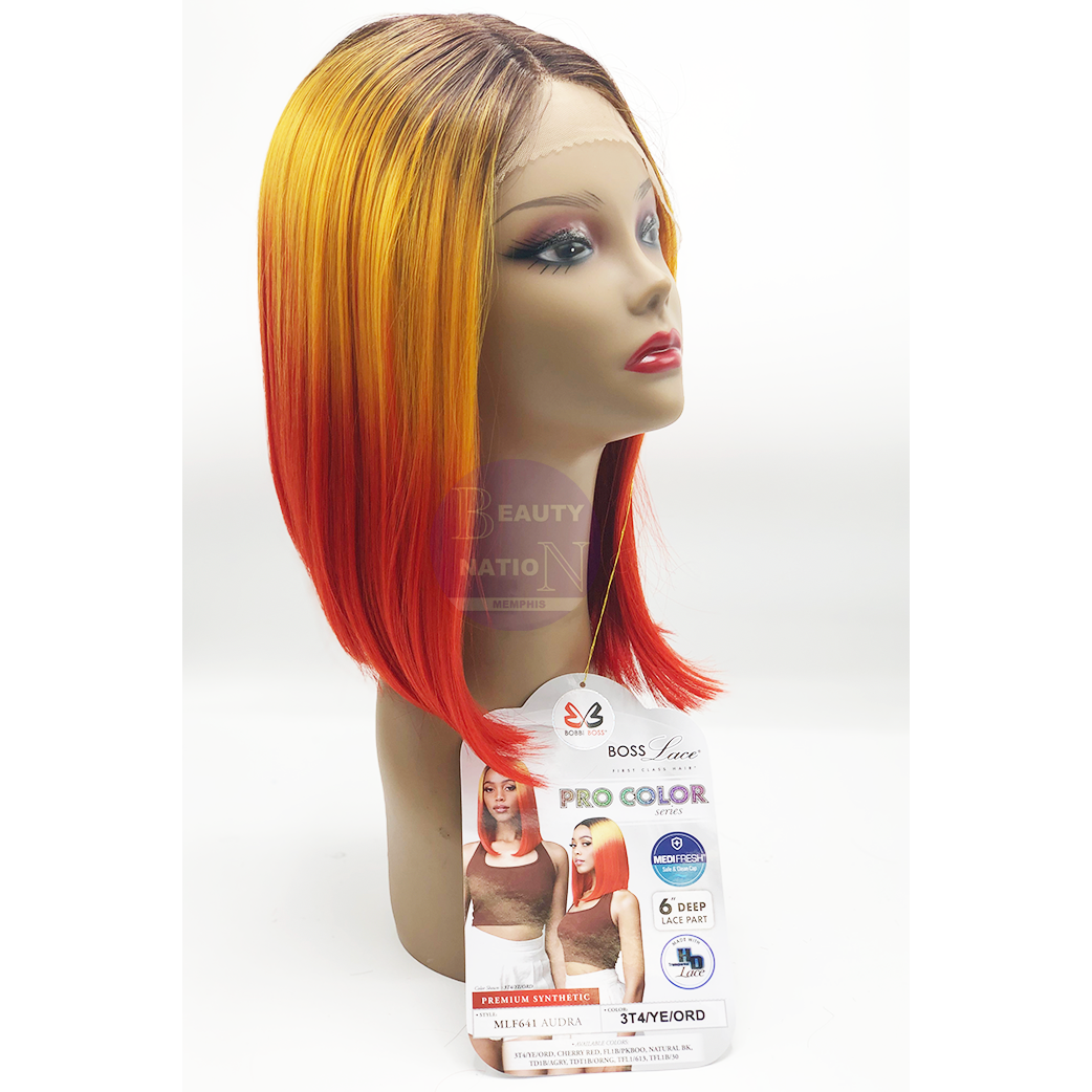  Bobbi Boss Synthetic HD Deep Part Lace Wig - MLF641 AUDRA