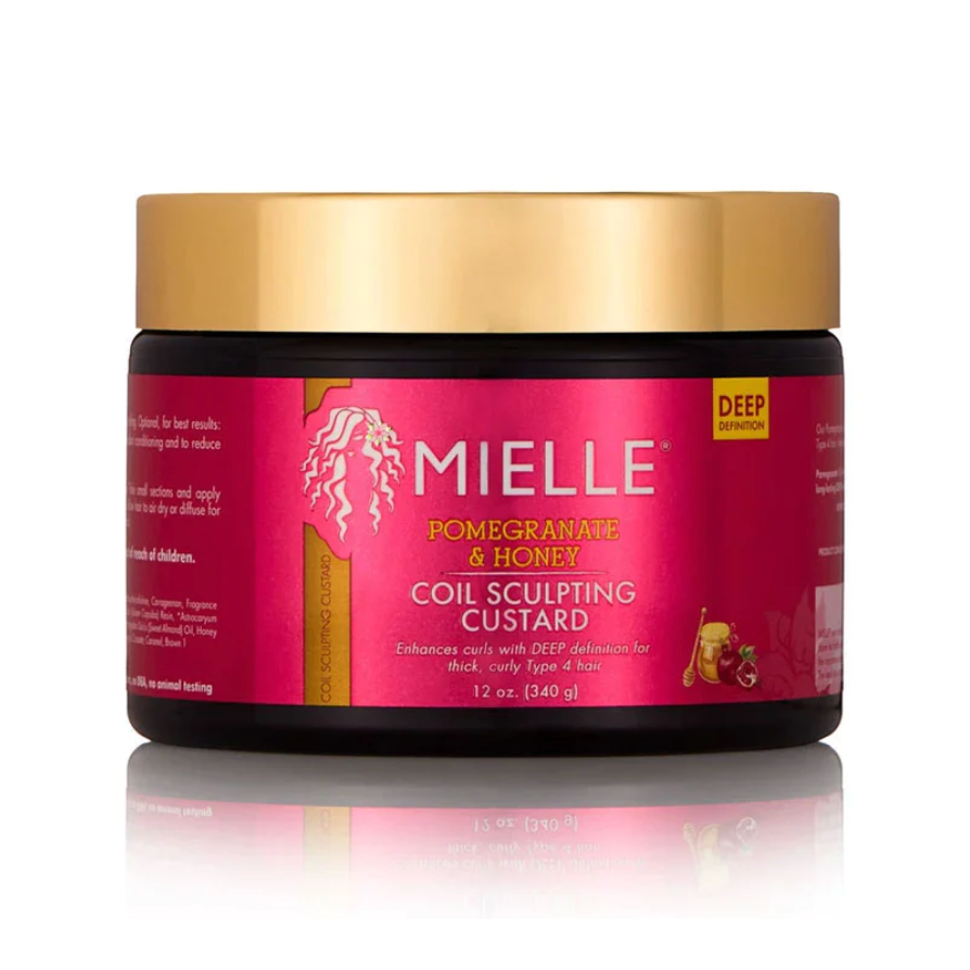  Mielle Pomegranate & Honey Coil Custard,12 Oz.