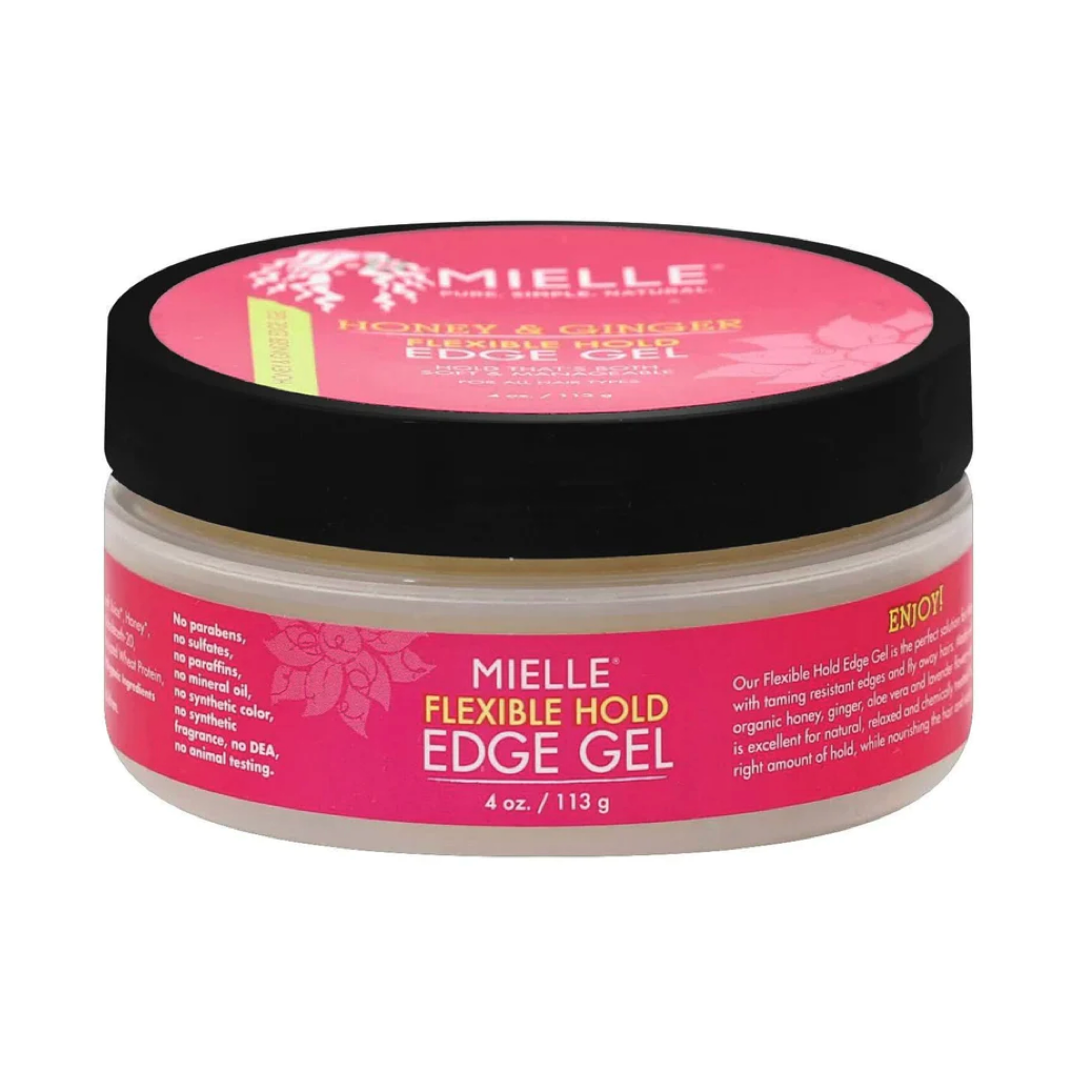  Mielle Honey & Ginger Edge Gel Flexible Hold 4 Oz