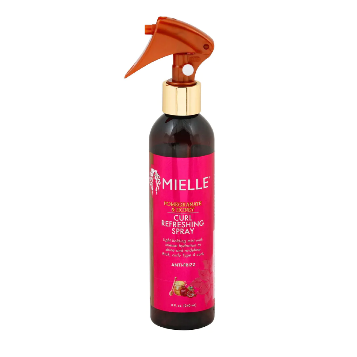  Mielle Curl Refreshing Spray, Pomegranate & Honey 8 Fl Oz