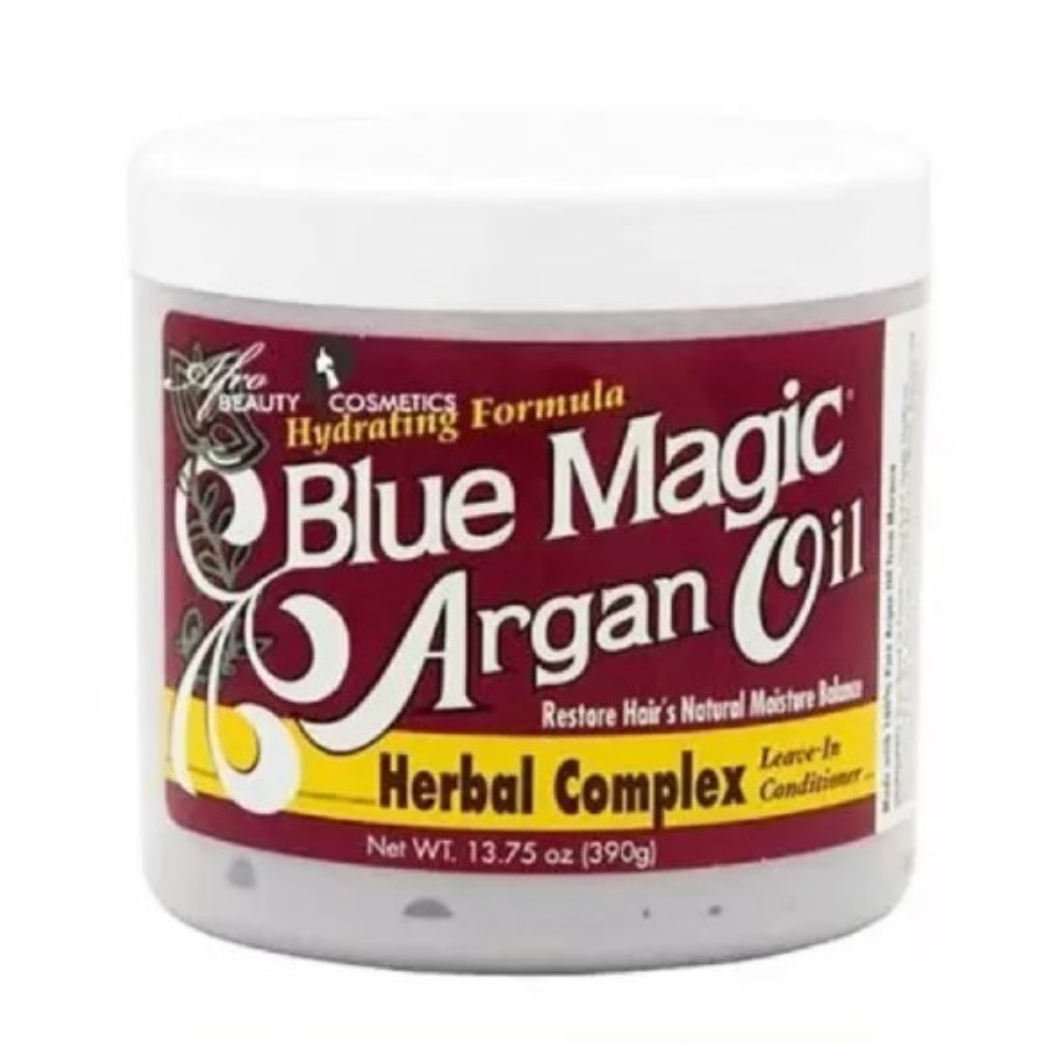  Blue Magic Argan Oil Herbal Comlpex Leave-In Hair Conditioner 13.75oz
