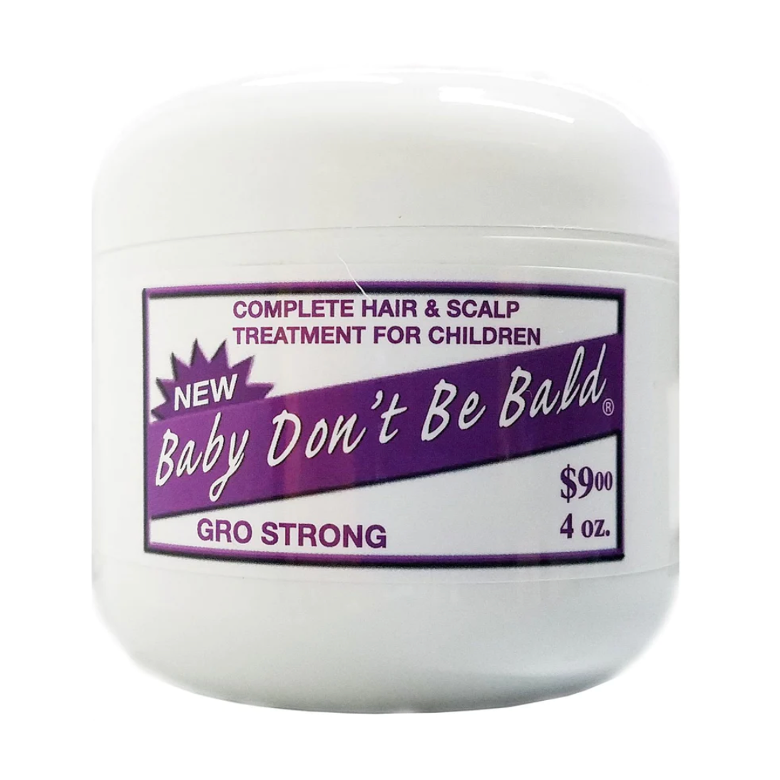  Baby Don't Be Bald Complete Hair & Scalp Treatment For Children Gro Strong, 4 Oz.
