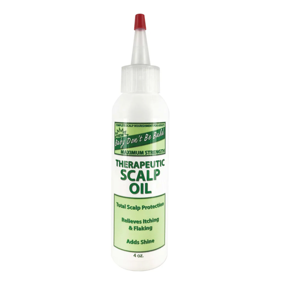  Baby Don't Be Bald Maximum Strength Therapeutic Scalp OIl, 4 Oz.