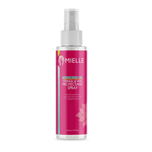  Mielle Organics Mongongo Oil Thermal & Heat Protectant Spray, 4 Oz