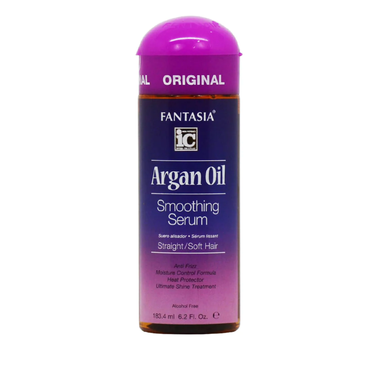  Fantasia Argan Oil Smoothing Serum, Straight Soft Hair 6.2 Oz.