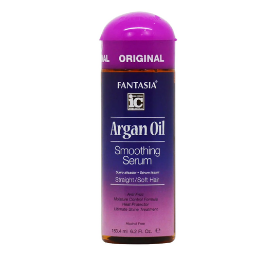  Fantasia Argan Oil Smoothing Serum, Straight Soft Hair 6.2 Oz.