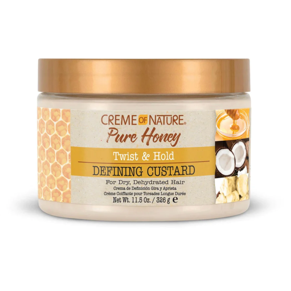  Creme Of Nature Pure Honey Twist & Hold Defining Custard 11.5oz