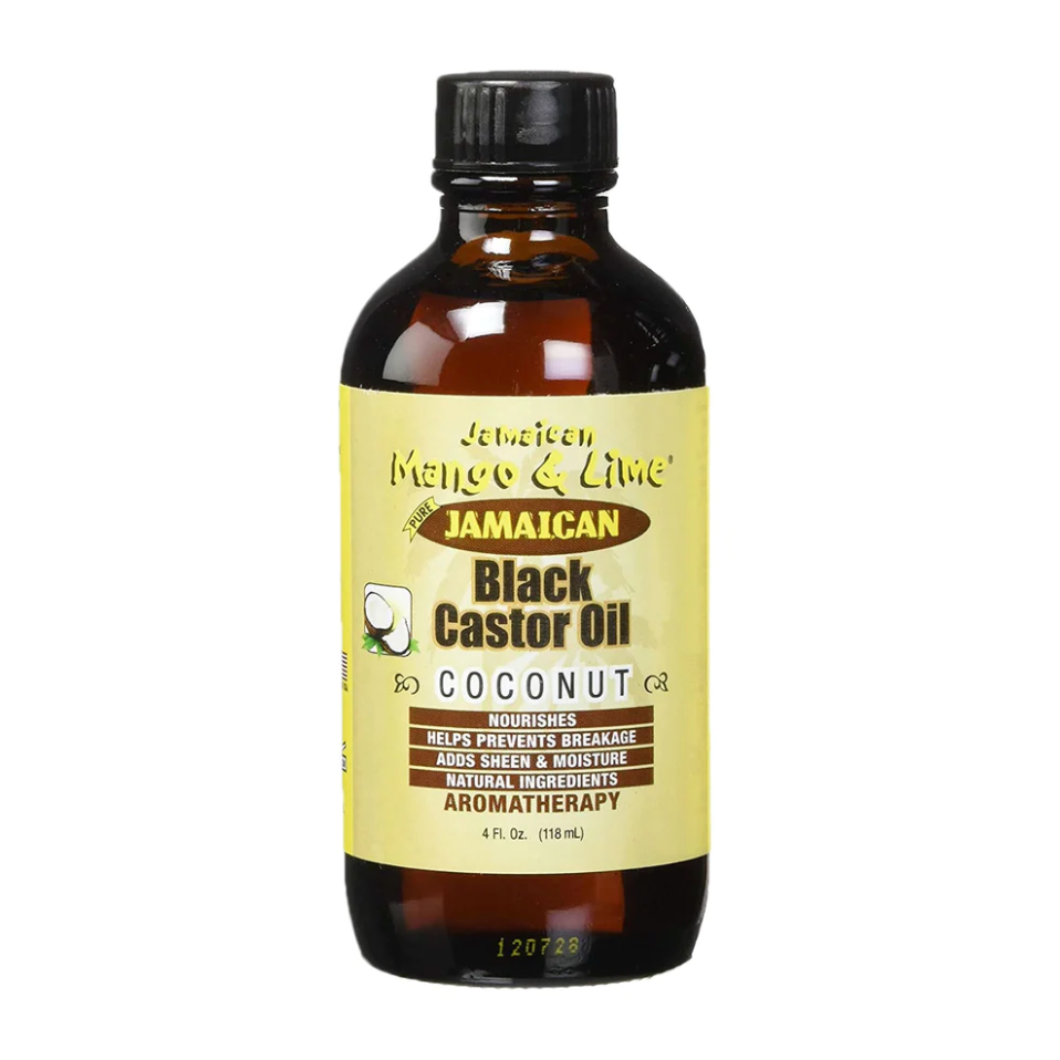  Jamaican Mango & Lime Black Castor Oil, Coconut 4 Oz.