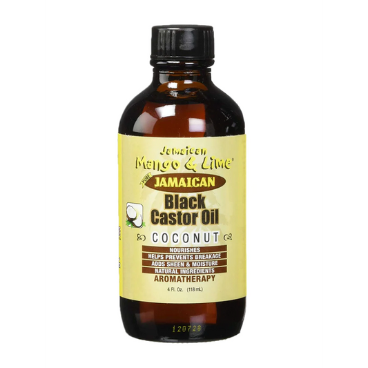  Jamaican Mango & Lime Black Castor Oil, Coconut 4 Oz.