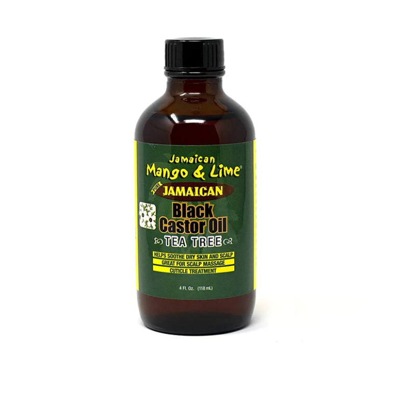  Jamaican Mango & Lime Black Castor Oil Tea Tree 4 Oz.