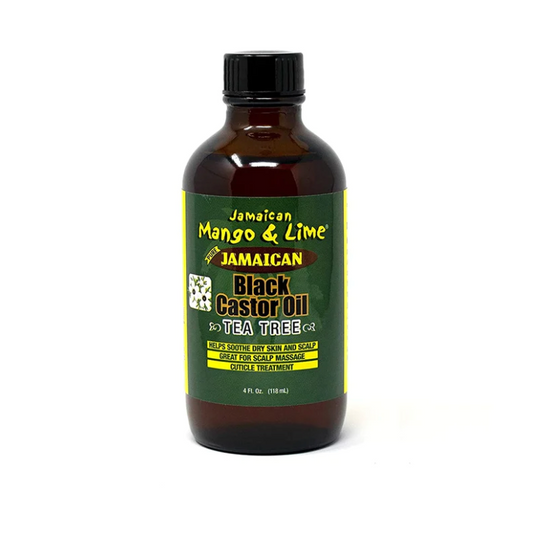  Jamaican Mango & Lime Black Castor Oil Tea Tree 4 Oz.