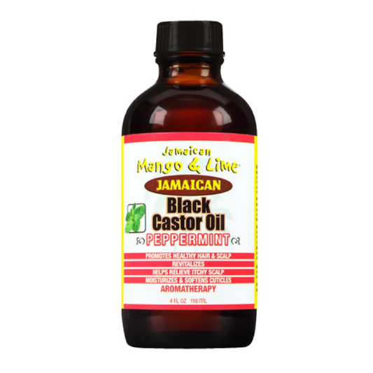  Jamaican Mango & Lime Black Castor Oil Peppermint 4 Oz.