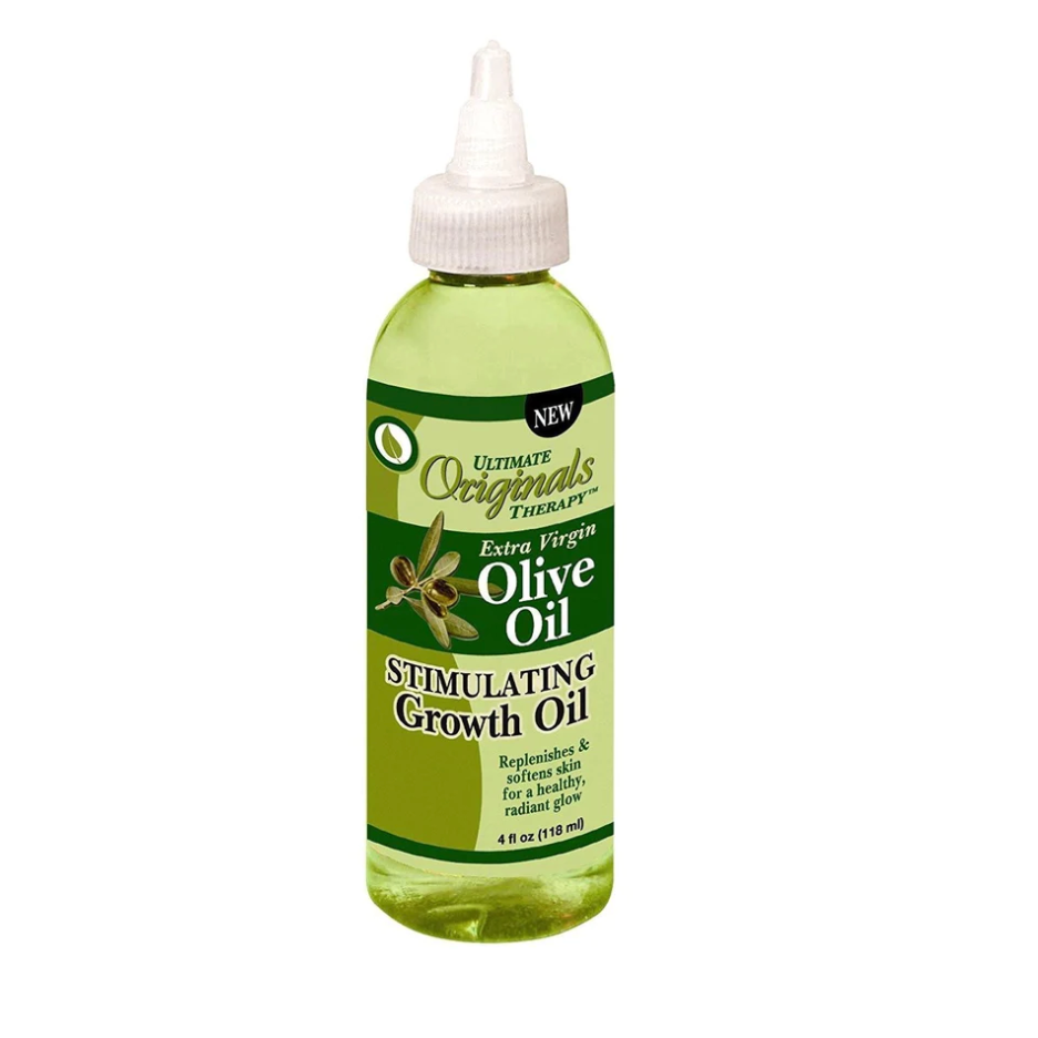  Africa's Best Ultimate Originals Therapy Growth Oil Olive Oil, 4 Oz.