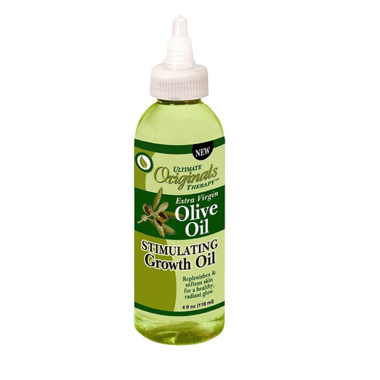  Africa's Best Ultimate Originals Therapy Growth Oil Olive Oil, 4 Oz.