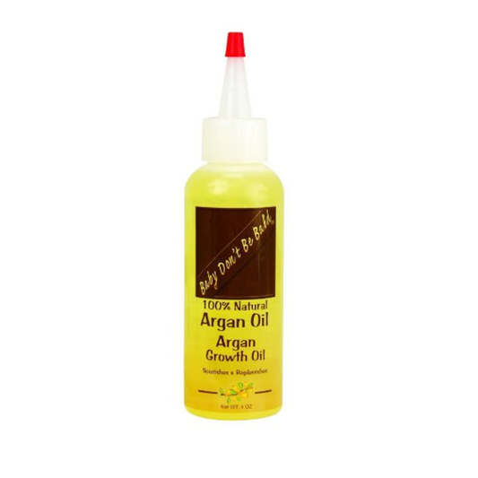  Baby Don't Be Bald 100% Natural Argan Oil Argan Growth Oil, 4 Oz.