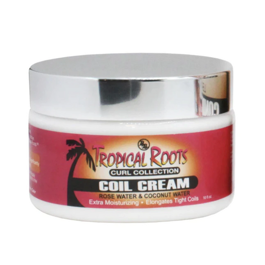  BB Tropical Roots Coil Cream With Rose And Coconut Water 10oz