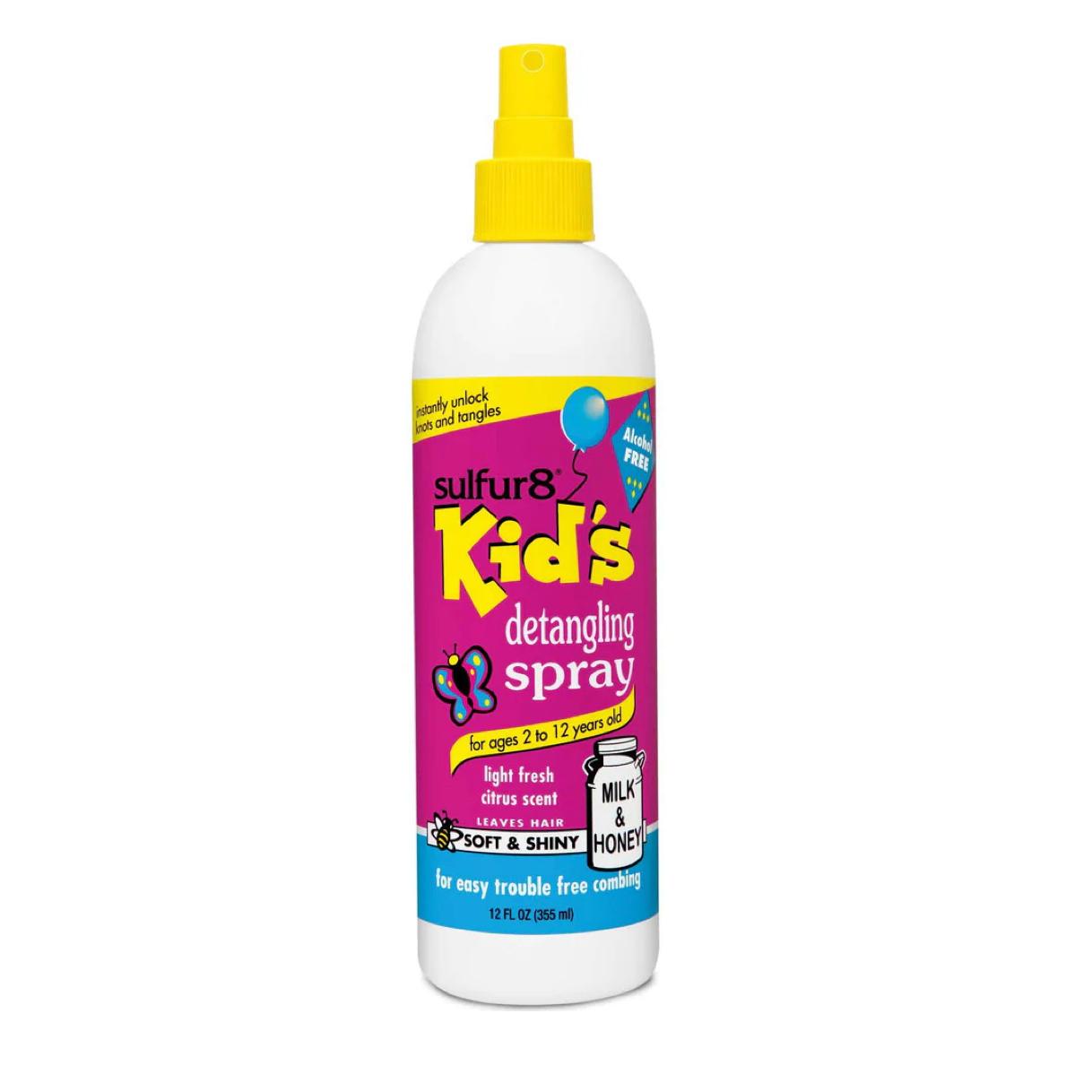  Sulfur 8 Kid's Detangling Spray 12 Oz