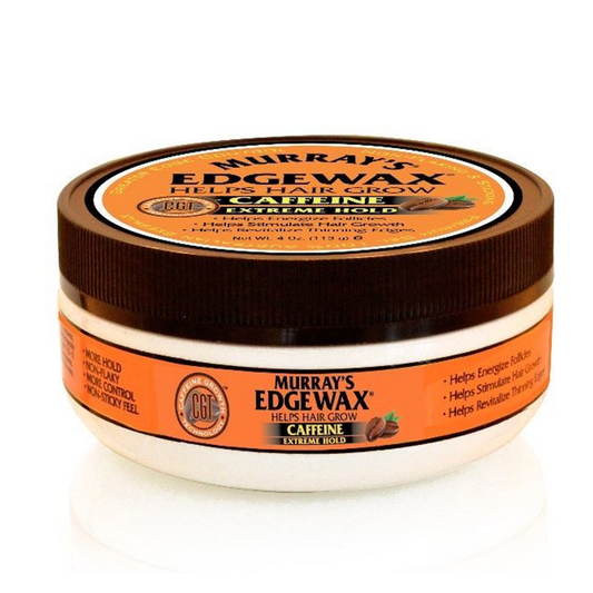  Murray's Edge Wax Caffeine Extreme Hold, 4 Oz.