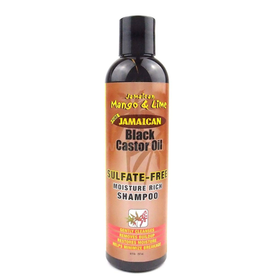  Jamaican Mango & Lime Black Castor Oil Sulfate Free Shampoo 8 Oz