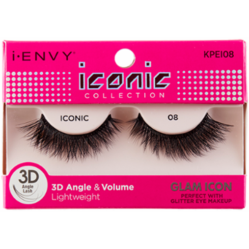  Kiss I Envy Iconic Collection Lashes Glam Icon KPEI08