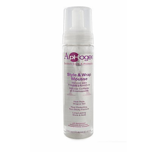  ApHogee Style & Wrap Mousse 8.5 Oz