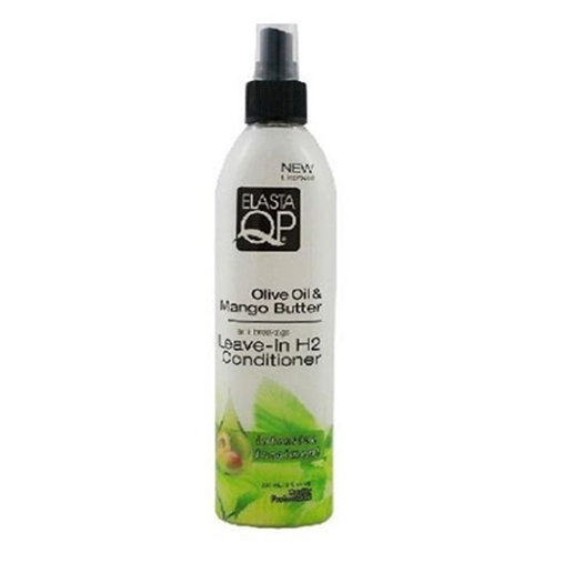  Elasta QP Olive Oil & Mango Butter Leave-In H2 Conditioner 8oz