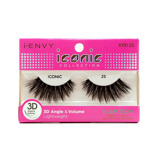  Kiss I-ENVY Glam Icon Lashes Iconic 25 KPEI25