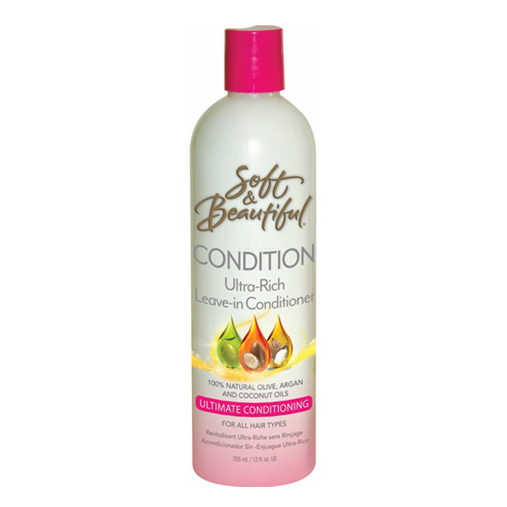  Soft & Beautiful Condition Ultra-Rich Leave-In Conditioner 12 Oz