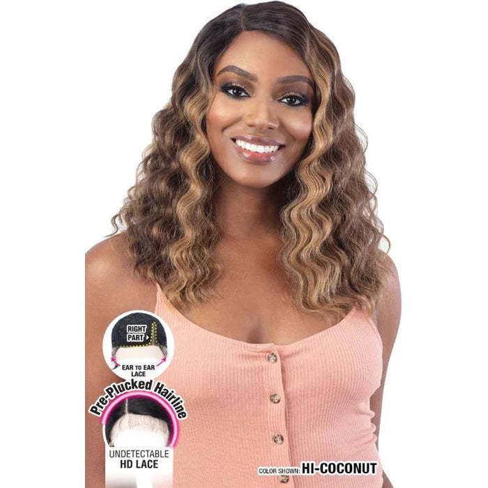  Shake-N-Go Freetress Equal Level Up Synthetic HD Lace Front Wig - Eliana