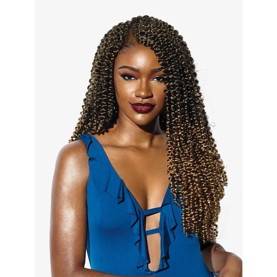  Sensationnel Ruwa Pre-Stretched Synthetic Braids - 3X Water Wave 18"