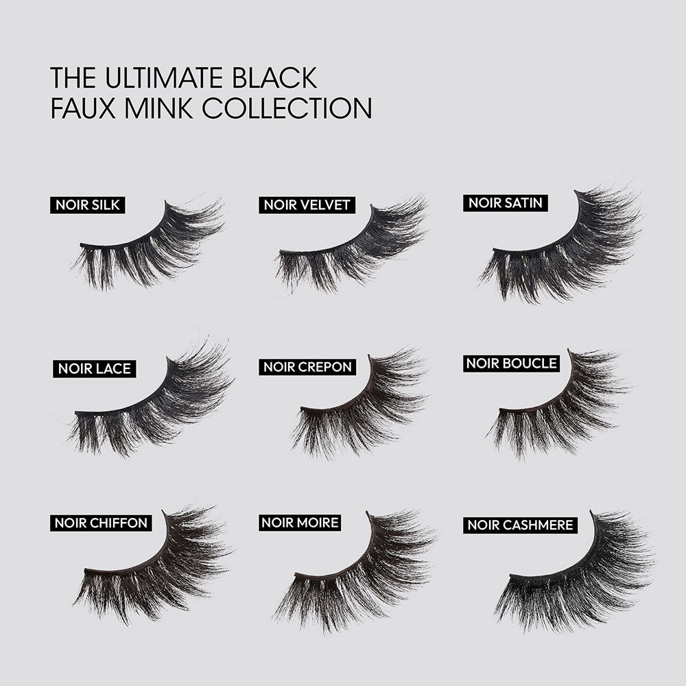 KISS V Luxe Noir De Noir Blackest Black Lashes "Noir Lace" #VNN04
