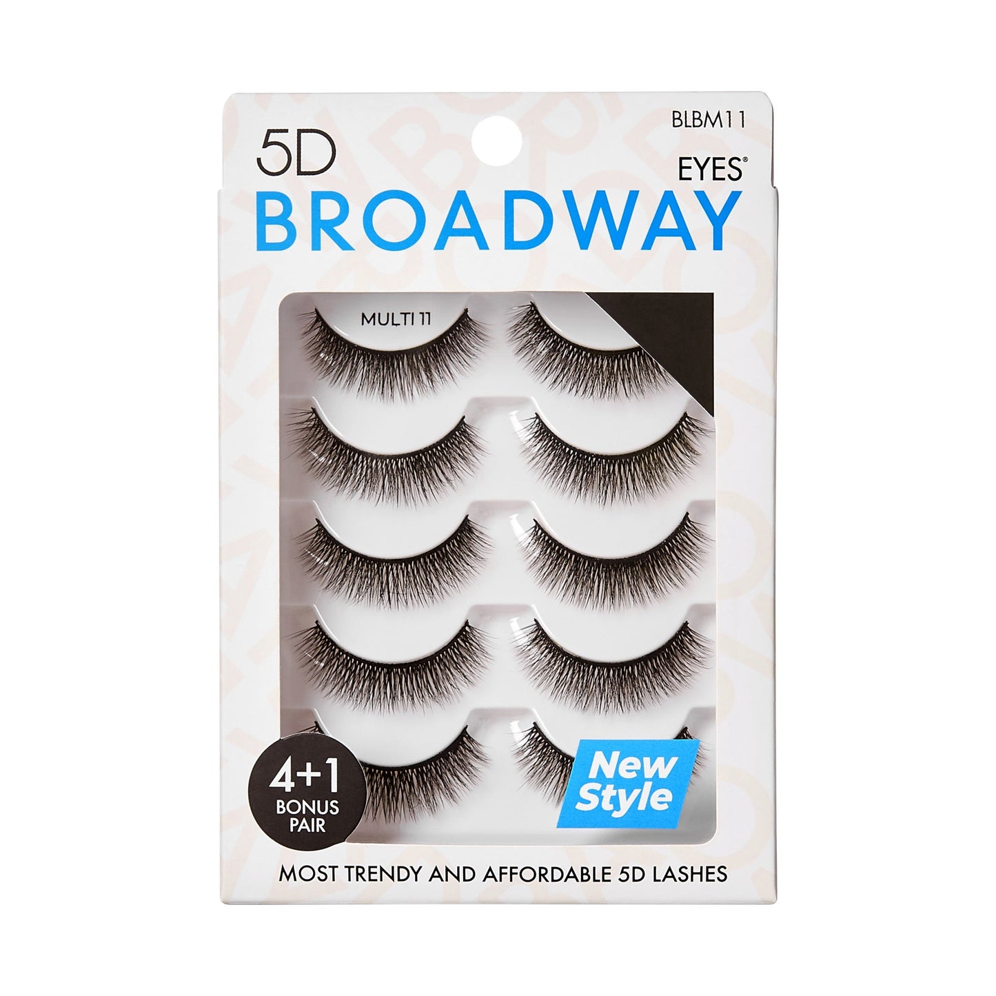 KISS Broadway 5D Lash Multi Pack - BLBM11