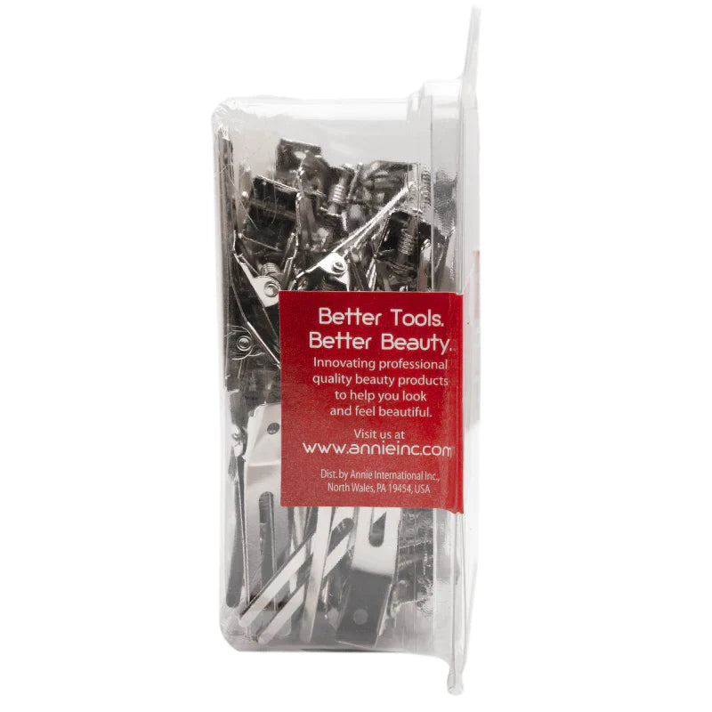  Annie Double Prong Clips 80Ct #3082