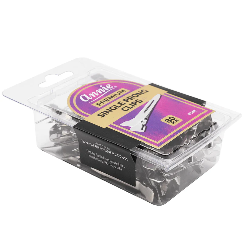  Annie Single Prong Clips 80Ct #3191