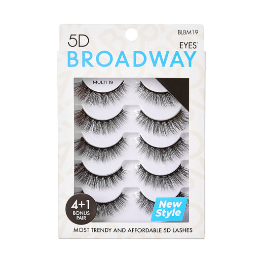 KISS Broadway 5D Lash Multi Pack - BLBM19