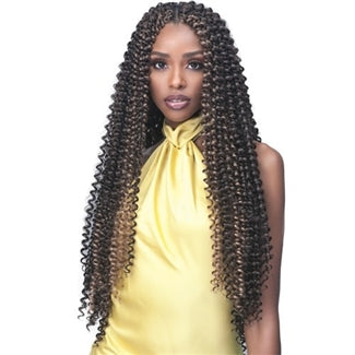  Bobbi Boss African Roots Crochet Braid - 2X BRAZILIAN WATER CURL 20