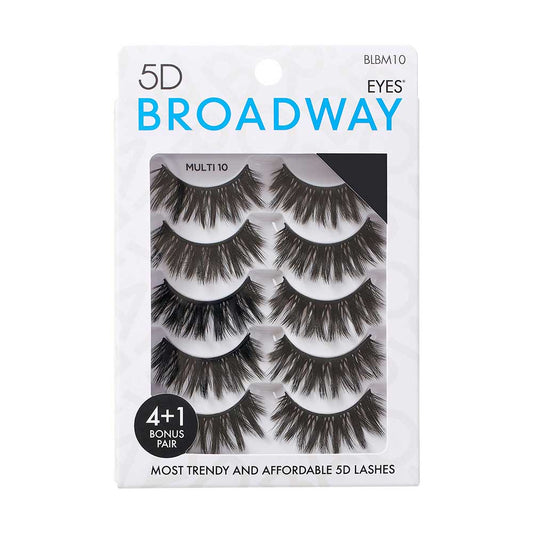 KISS Broadway 5D Lash Multi Pack - BLBM10