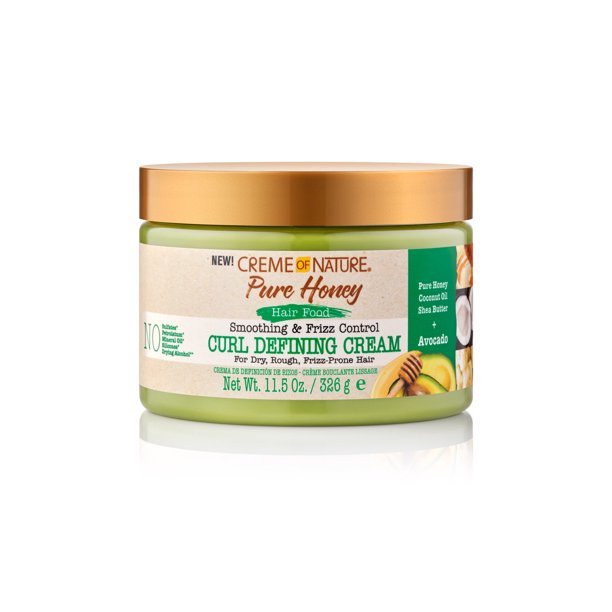  Creme Of Nature Pure Honey Hair Food Honey + Avocado Curl Defining Cream 11.5 Oz.