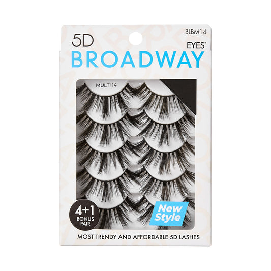 KISS Broadway 5D Lash Multi Pack - BLBM14