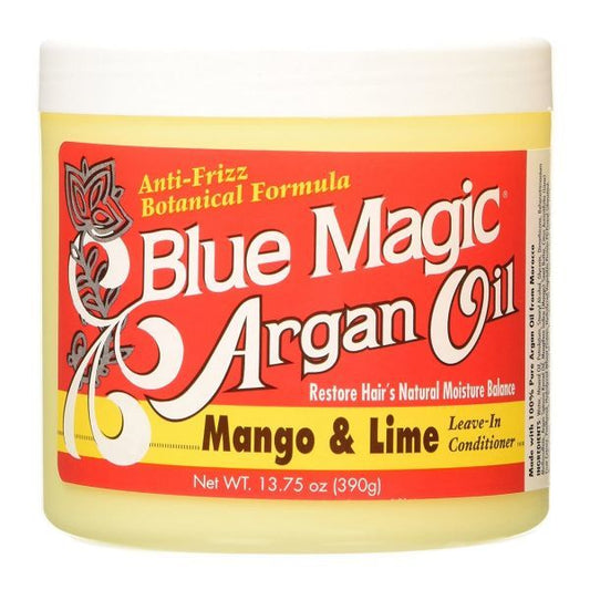  Blue Magic Argan Oil Mango & Lime Leave-In Conditioner 13.75 Oz