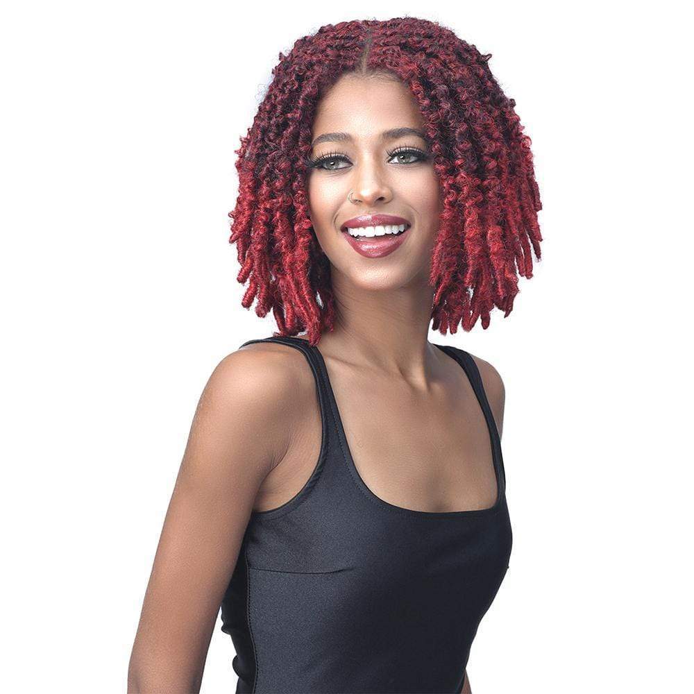  Bobbi Boss Natural Style Synthetic Boss Lace Wig - MLF613 Calif. Butterfly Locs 12"