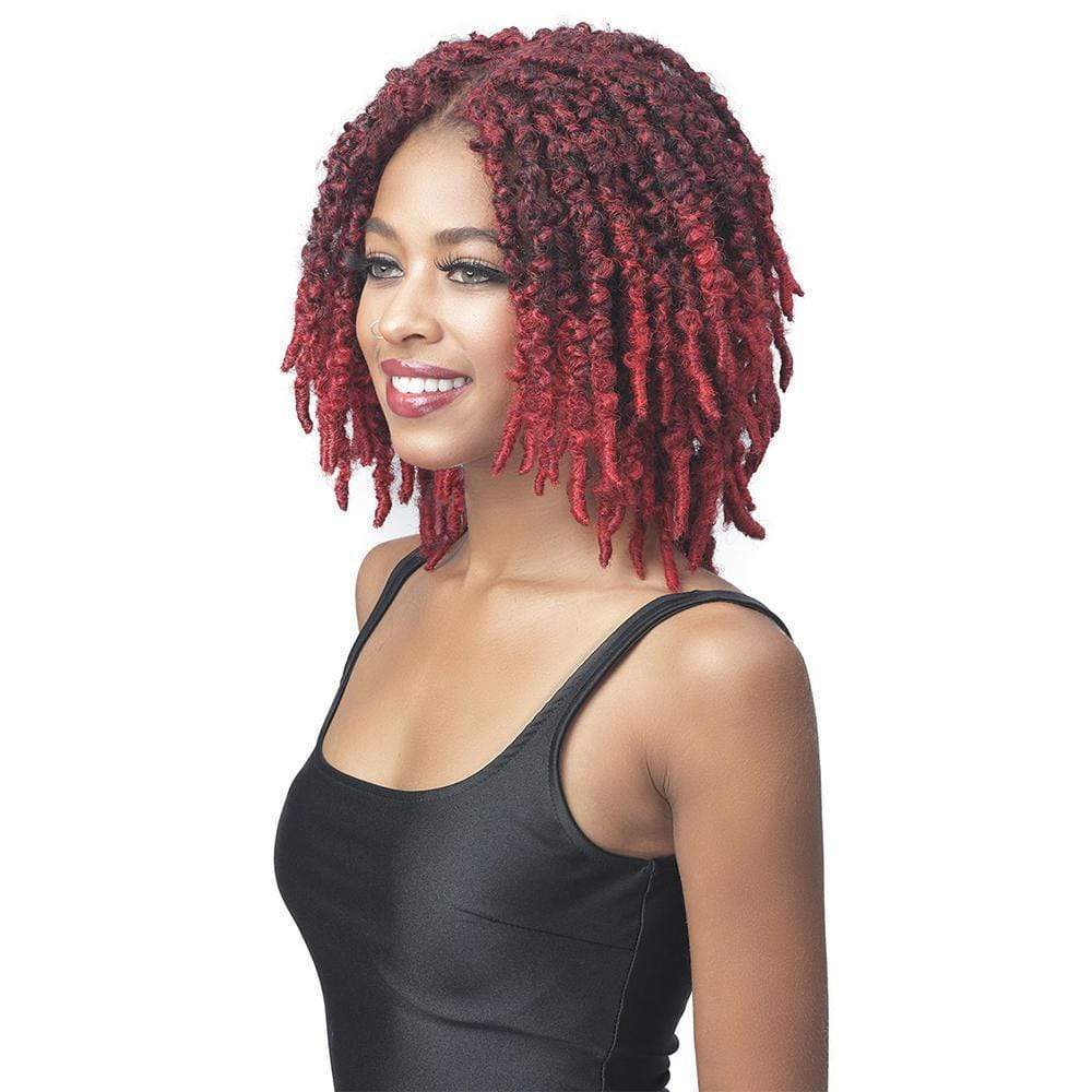  Bobbi Boss Natural Style Synthetic Boss Lace Wig - MLF613 Calif. Butterfly Locs 12"