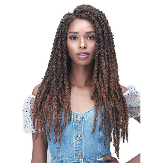  Bobbi Boss Natural Style Synthetic Boss Lace Wig - MLF615 Calif. Butterfly Locs 26"