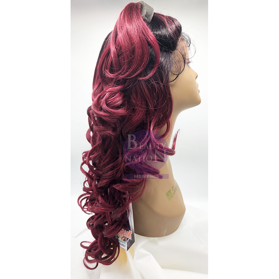 Zury Sis Beyond Synthetic Hair Twin Part Lace Front Wig - BYD TP LACE H BESTIE