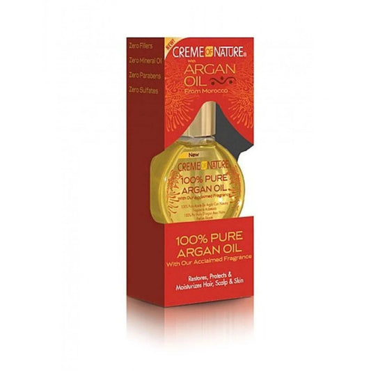  Creme Of Nature 100% Pure Argan Oil 1 Oz