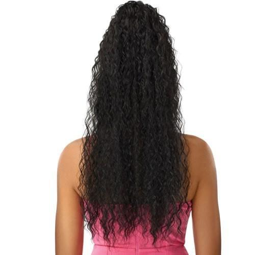  Outre Premium Synthetic Pretty Quick Wrap Around Ponytail Crimp Wave 30"