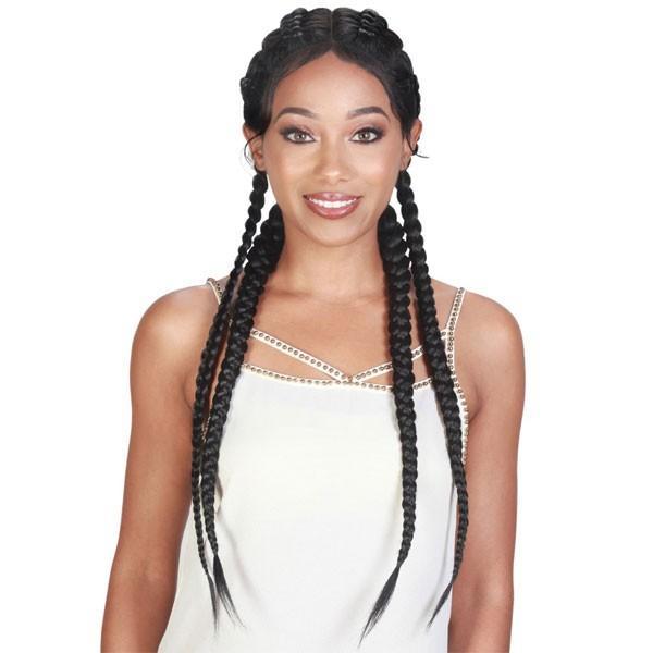  Zury Sis Double Dutch Box Braid Lace Front Wig 360 - DD LACE H DUTCH BOX