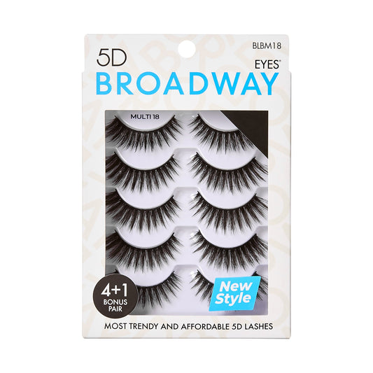 KISS Broadway 5D Lash Multi Pack - BLBM18