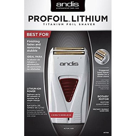  Andis ProFoil Titanium Foil Shaver