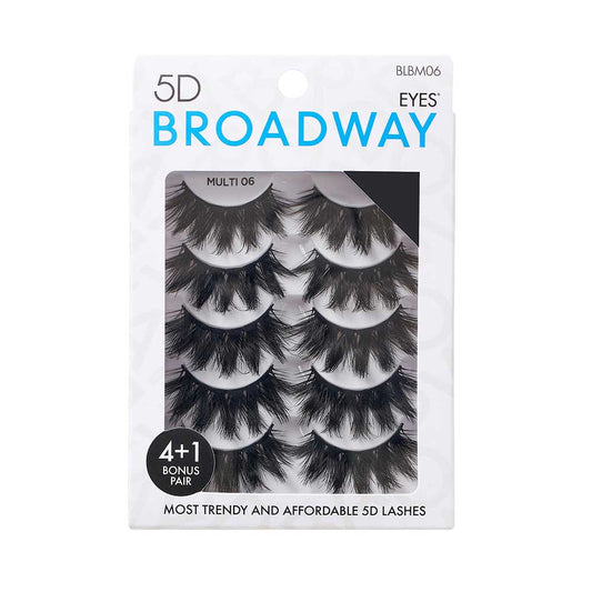 KISS Broadway 5D Lash Multi Pack - BLBM06